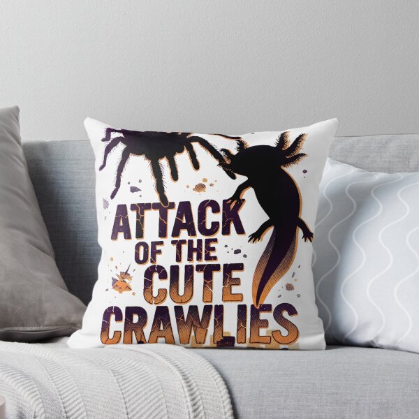 Item preview, Attack of the Cute Crawlies – Funny Halloween Spider Design designed and sold by Kayshies8120.