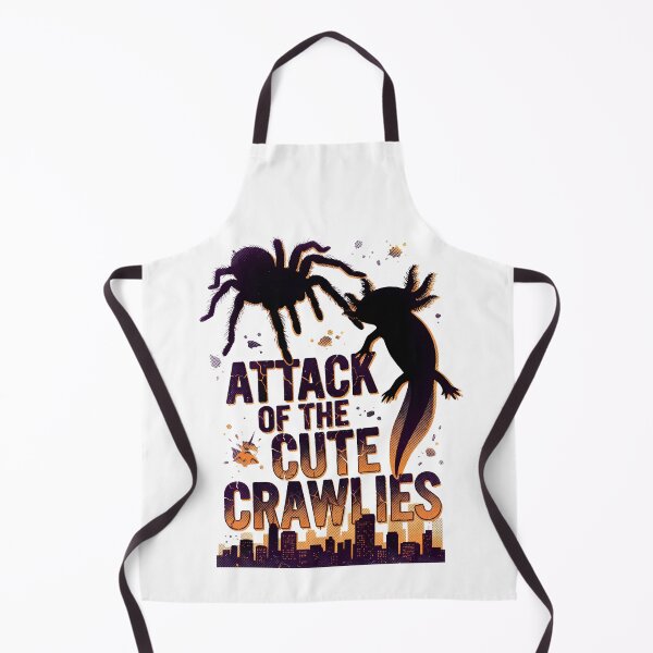 Item preview, Attack of the Cute Crawlies – Funny Halloween Spider Design designed and sold by Kayshies8120.