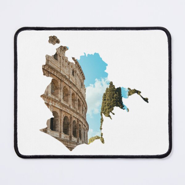 Item preview, Rome Map Colosseum Ancient Amphitheater Architecture Silhouette V3 designed and sold by Maroan93.