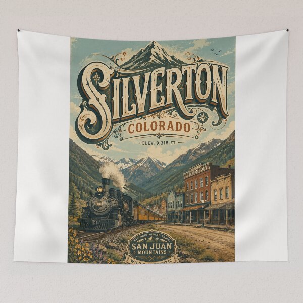 Item preview, Silverton Colorado Historic Mining Town in the San Juan Mountains designed and sold by Places On Earth.