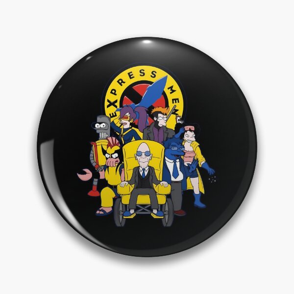 Item preview, Express Men X-Men Futurama Parody Cartoon designed and sold by BlackStar2077.