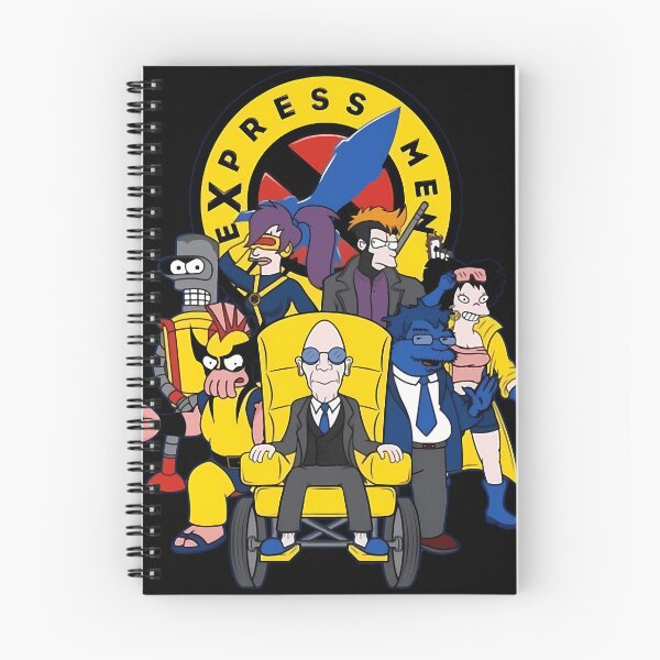 Item preview, Express Men X-Men Futurama Parody Cartoon designed and sold by BlackStar2077.