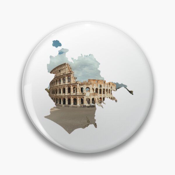 Item preview, Rome Map Colosseum Ancient Amphitheater Architecture Silhouette V4 designed and sold by Maroan93.