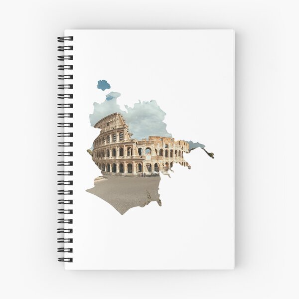 Item preview, Rome Map Colosseum Ancient Amphitheater Architecture Silhouette V4 designed and sold by Maroan93.