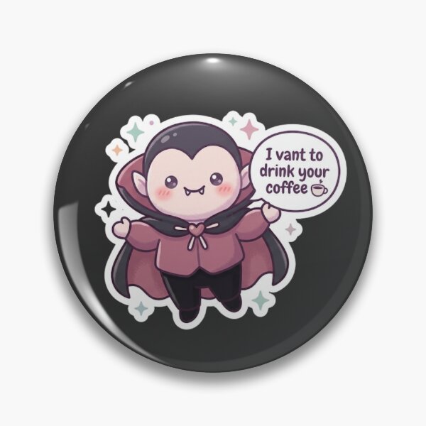 Item preview, Kawaii Vampire Pun designed and sold by Cerys-GS.