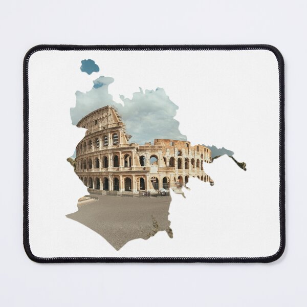 Item preview, Rome Map Colosseum Ancient Amphitheater Architecture Silhouette V4 designed and sold by Maroan93.