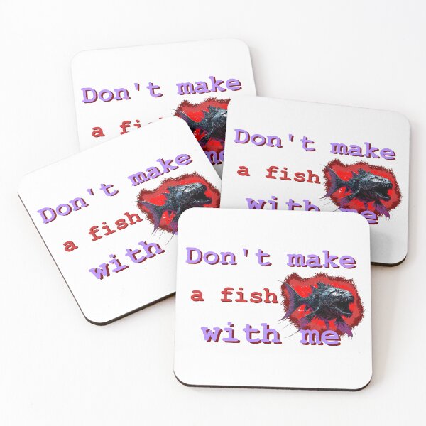 Item preview, Don't Make A Fish With Me Funny Dunkleosteus Pun designed and sold by Edwere.