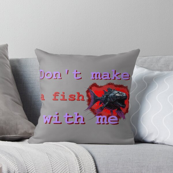 Item preview, Don't Make A Fish With Me Funny Dunkleosteus Pun designed and sold by Edwere.