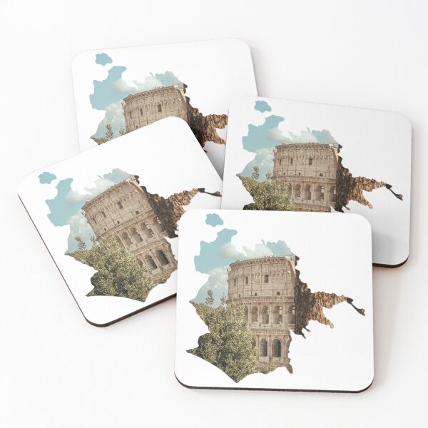 Item preview, Rome Map Colosseum Ancient Amphitheater Architecture Silhouette V5 designed and sold by Maroan93.
