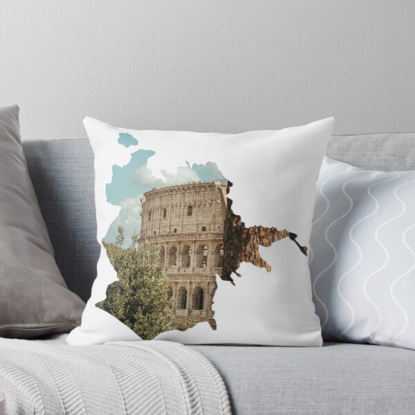 Item preview, Rome Map Colosseum Ancient Amphitheater Architecture Silhouette V5 designed and sold by Maroan93.