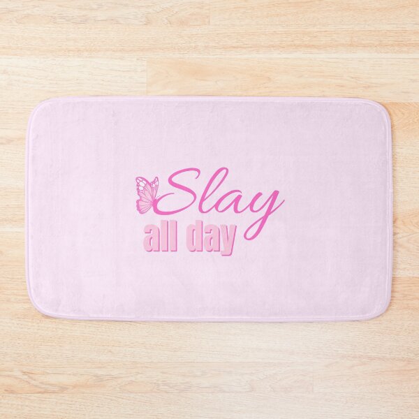 Item preview, Slay All Day Pink Typography designed and sold by jianina-alondra.