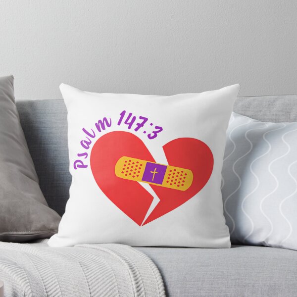 Item preview, He Heals The Broken Hearted (Psalm 1473) designed and sold by ElijiahMc-milli.