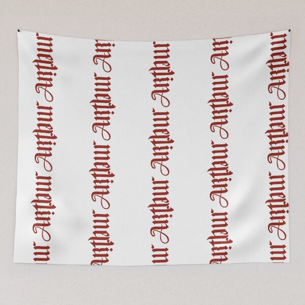 Item preview, Merlinarthur (Merthur) - Symbiotogram (Similar To Ambigram) Vertical designed and sold by AinslieTe-pper.