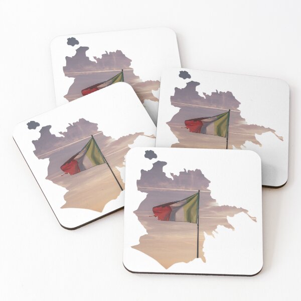 Item preview, Rome Map Italian Flag Sunset Sky Silhouette designed and sold by Maroan93.