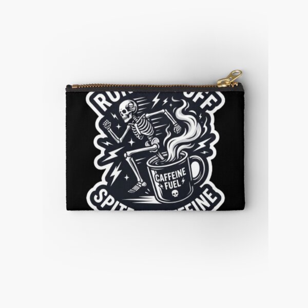 Item preview, Running Off Spite And Caffeine - Skeleton Runner Coffee designed and sold by OLLI_STORE.