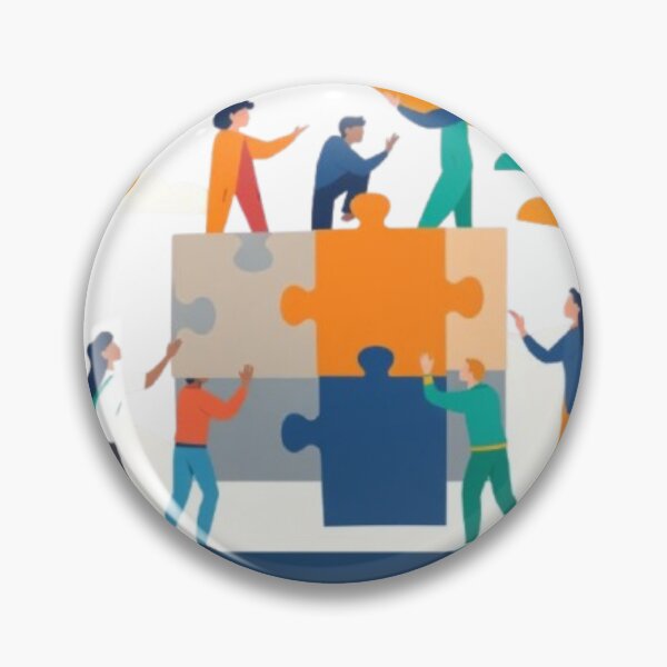 Item preview, Project Possible Teamwork Puzzle Design – Collaboration & Success designed and sold by MystiColo.