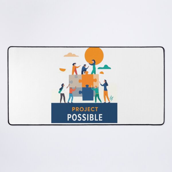 Item preview, Project Possible Teamwork Puzzle Design – Collaboration & Success designed and sold by MystiColo.