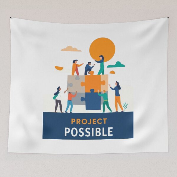 Item preview, Project Possible Teamwork Puzzle Design – Collaboration & Success designed and sold by MystiColo.