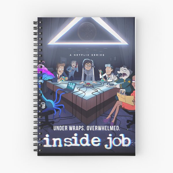 Item preview, Inside Job Netflix Cognito Inc Control Room Key Art designed and sold by BlackStar2077.