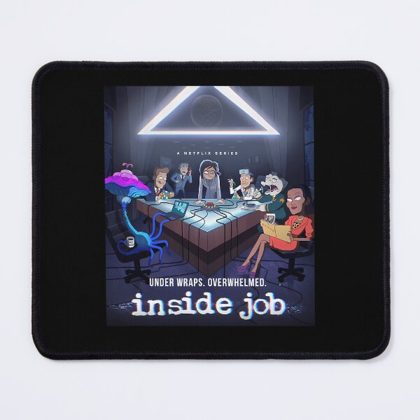 Item preview, Inside Job Netflix Cognito Inc Control Room Key Art designed and sold by BlackStar2077.