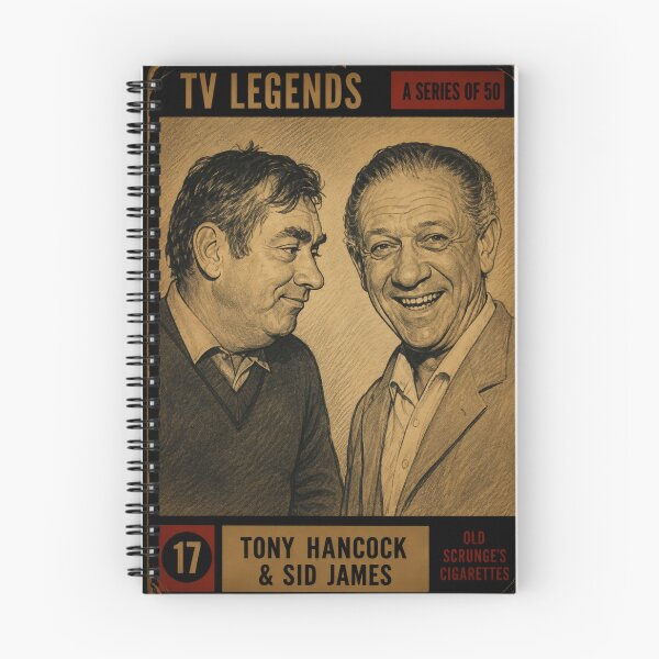Item preview, Tony & Sid - TV Legends Trading Cards designed and sold by halibutgoatramb.