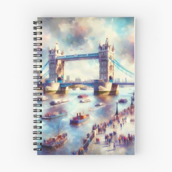 Item preview, Tower of London bridge, in the style of Renoir. designed and sold by oldMastersofart.