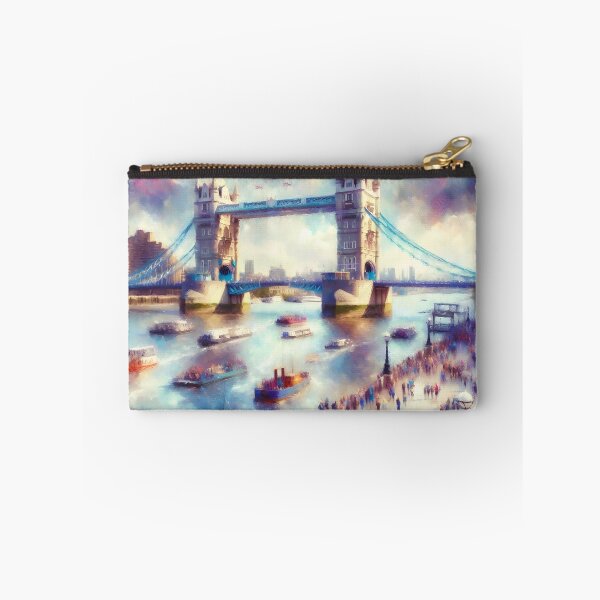 Item preview, Tower of London bridge, in the style of Renoir. designed and sold by oldMastersofart.