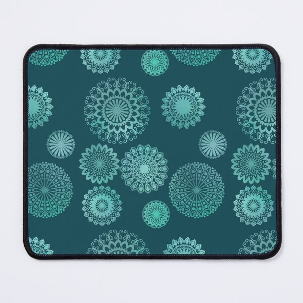Item preview, Gradient Teal Mandalas  designed and sold by JaygiesDesign.