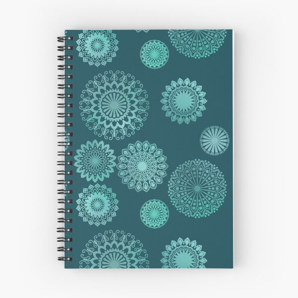 Item preview, Gradient Teal Mandalas  designed and sold by JaygiesDesign.
