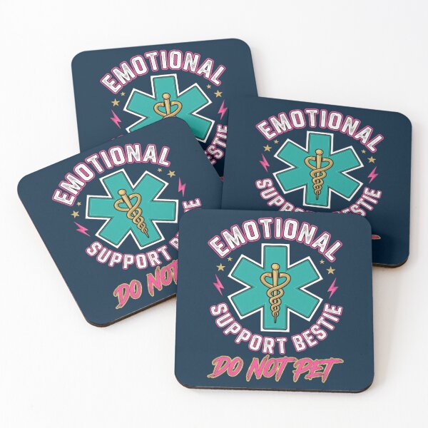 Item preview, Emotional Support Bestie Do Not Pet Shirt designed and sold by amelindahick.