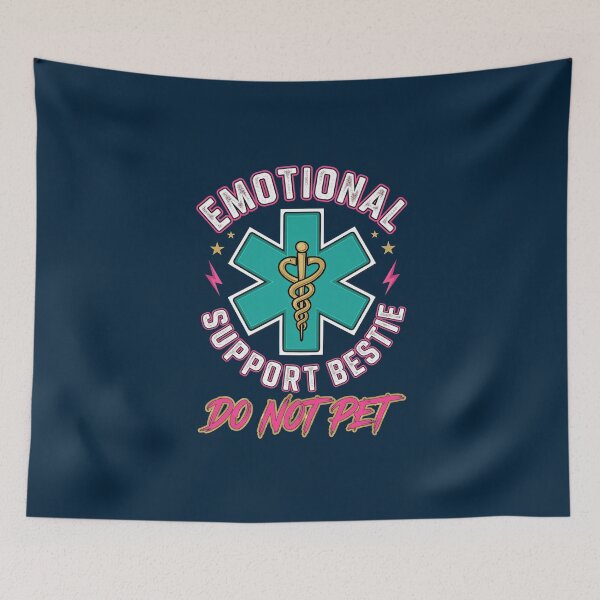Item preview, Emotional Support Bestie Do Not Pet Shirt designed and sold by amelindahick.