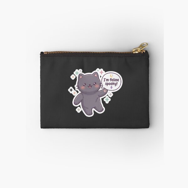 Item preview, Kawaii Black Cat Pun designed and sold by Cerys-GS.
