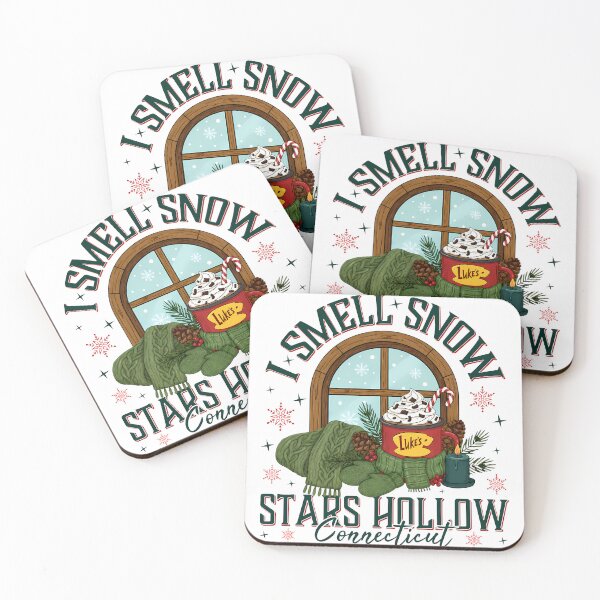 Item preview, I Smell Snow Stars Hollow Cozy Winter Christmas designed and sold by OMITTEROMINOUS.