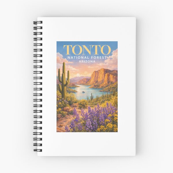 Item preview, Desert Landscape Of Tonto National Forest Along Roosevelt Lake Arizona designed and sold by aneYuo-ids.