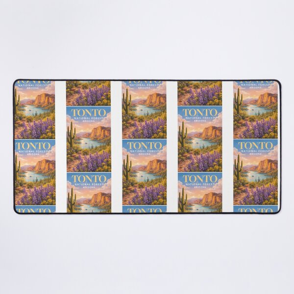 Item preview, Desert Landscape Of Tonto National Forest Along Roosevelt Lake Arizona designed and sold by aneYuo-ids.