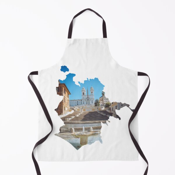 Item preview, Rome Map Spanish Steps Trinita dei Monti Fountain Silhouette designed and sold by Maroan93.