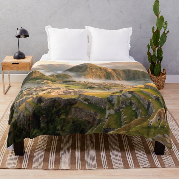 Item preview, Machu Picchu at Sunrise designed and sold by RedPeaStudio.