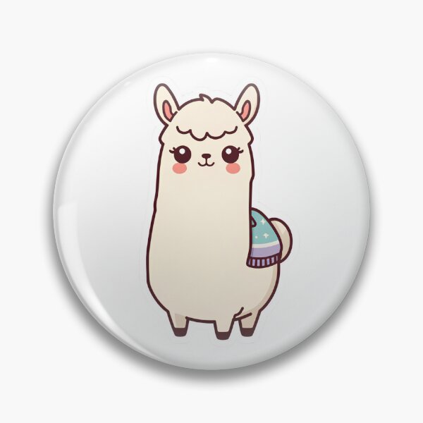Item preview, Cute Pudgy Llama designed and sold by Nate_636.