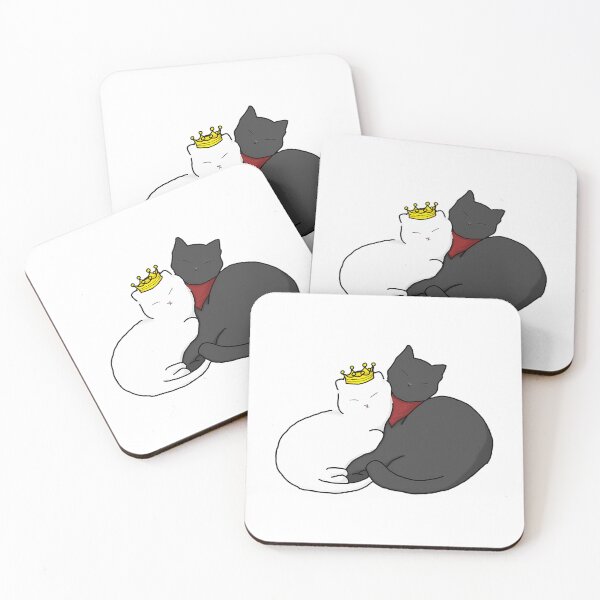 Item preview, Merthur Cats Snuggling designed and sold by AinslieTe-pper.