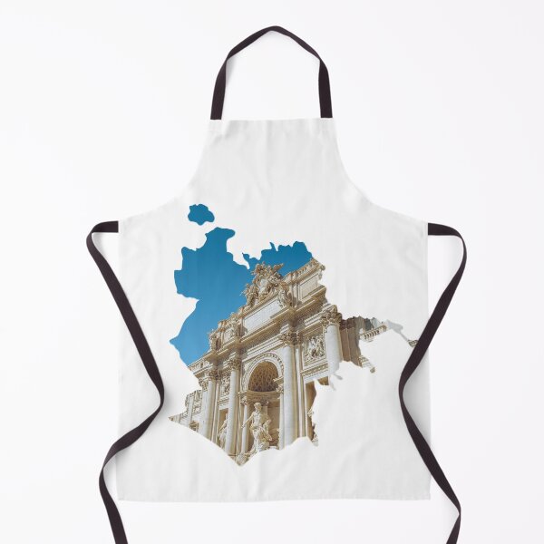 Item preview, Rome Map Trevi Fountain Baroque Architecture Silhouette designed and sold by Maroan93.