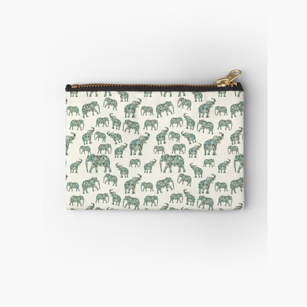 Item preview, Bohemian Mosaic Elephant Herd Pattern designed and sold by virabloom.