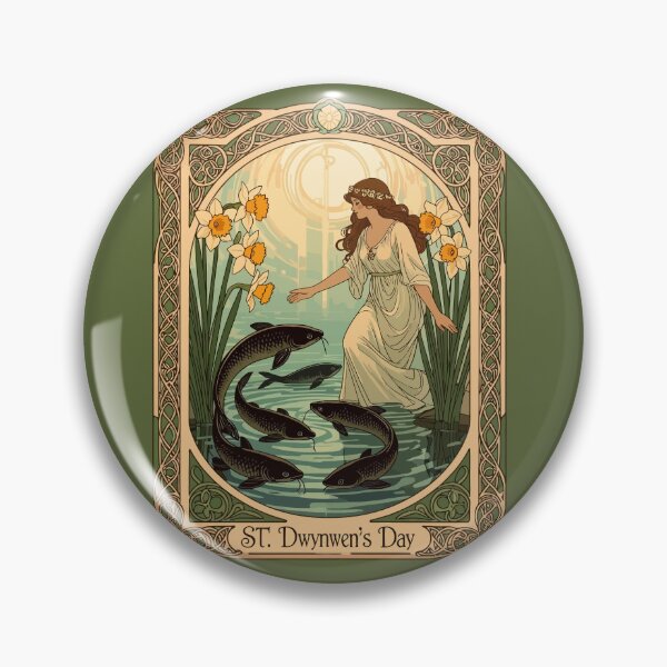 Item preview, Sacred Fish of Saint Dwynwen's Well in Wales designed and sold by taiche.