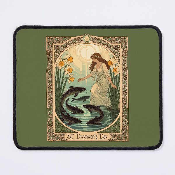 Item preview, Sacred Fish of Saint Dwynwen's Well in Wales designed and sold by taiche.