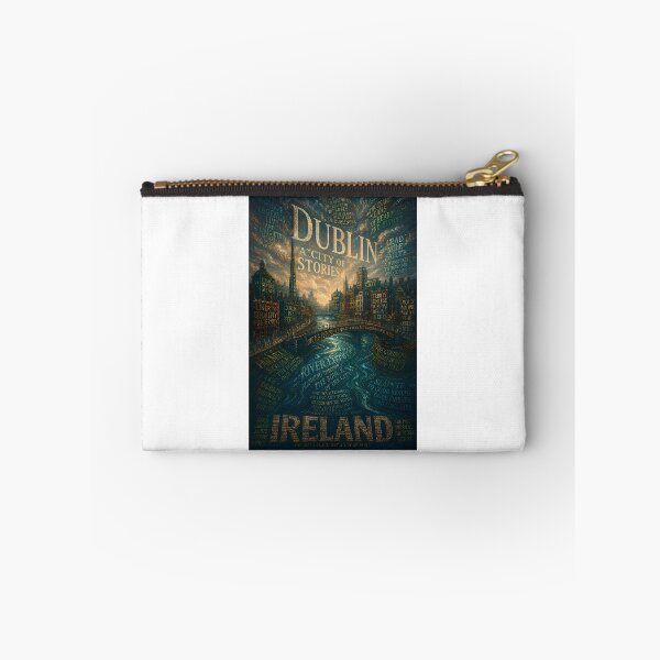 Item preview, Dublin Ireland River Liffey And Temple Bar City Of Stories designed and sold by aneYuo-ids.