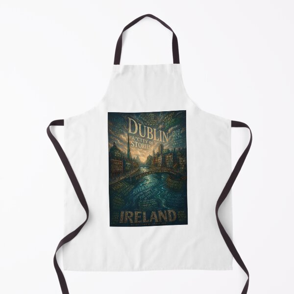 Item preview, Dublin Ireland River Liffey And Temple Bar City Of Stories designed and sold by aneYuo-ids.