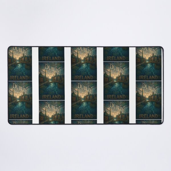 Item preview, Dublin Ireland River Liffey And Temple Bar City Of Stories designed and sold by aneYuo-ids.