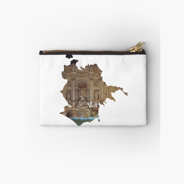 Item preview, Rome Map Trevi Fountain Baroque Architecture Silhouette V3 designed and sold by Maroan93.