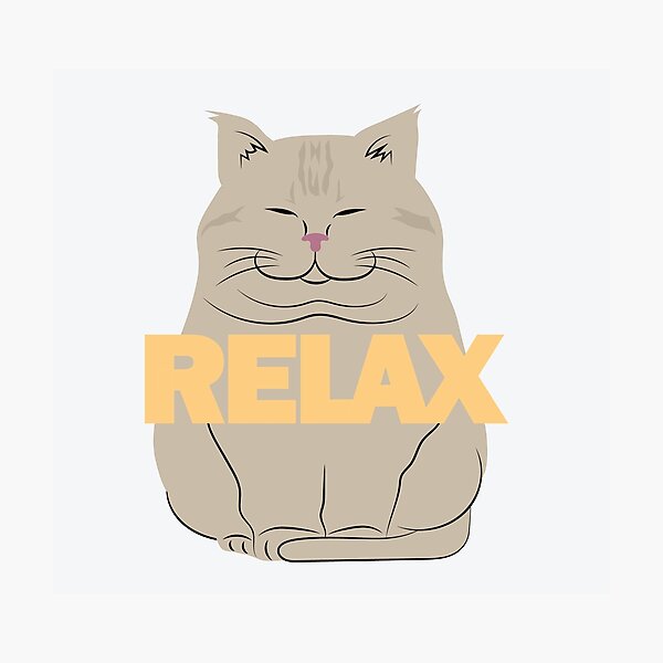 Item preview, Chill cat designed and sold by dora decors.