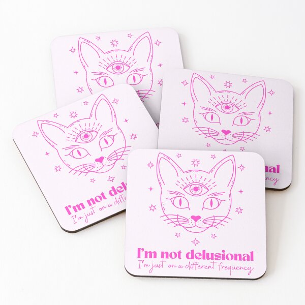 Item preview, Different Frequency Third Eye Cat designed and sold by jianina-alondra.