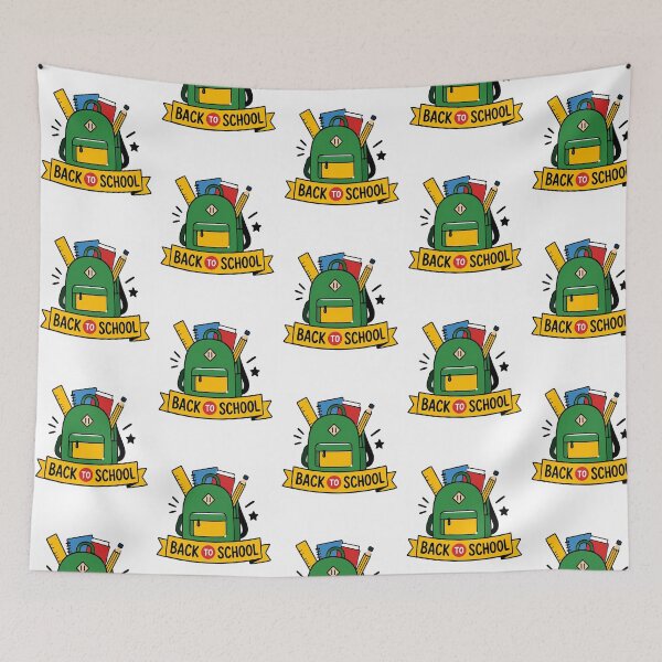 Item preview, Back To School Backpack Sticker  School Supplies Design Sticker designed and sold by LarkBotel-ho.